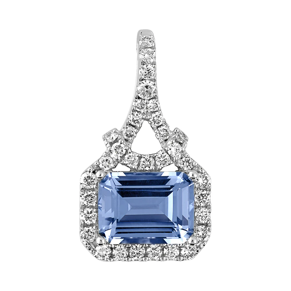 Aqua Blue Spinel Pendant??
