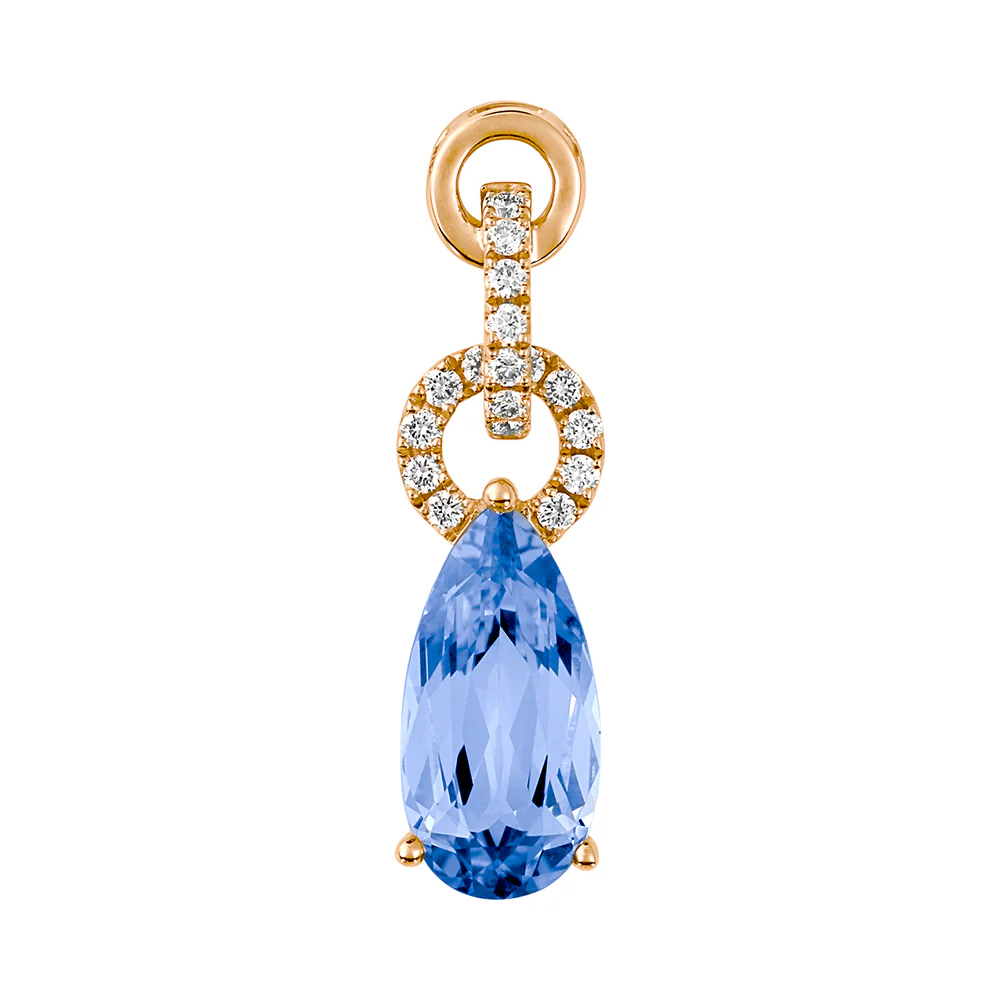 Aqua Blue Spinel Pendant??