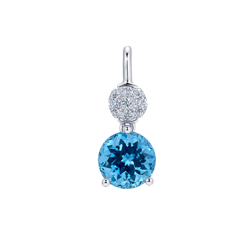 Aqua Blue Spinel Pendant??