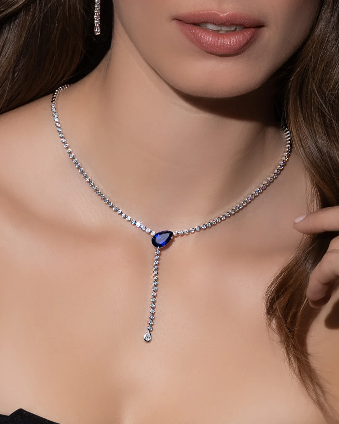 Blue Sapphire Necklace - Image 2