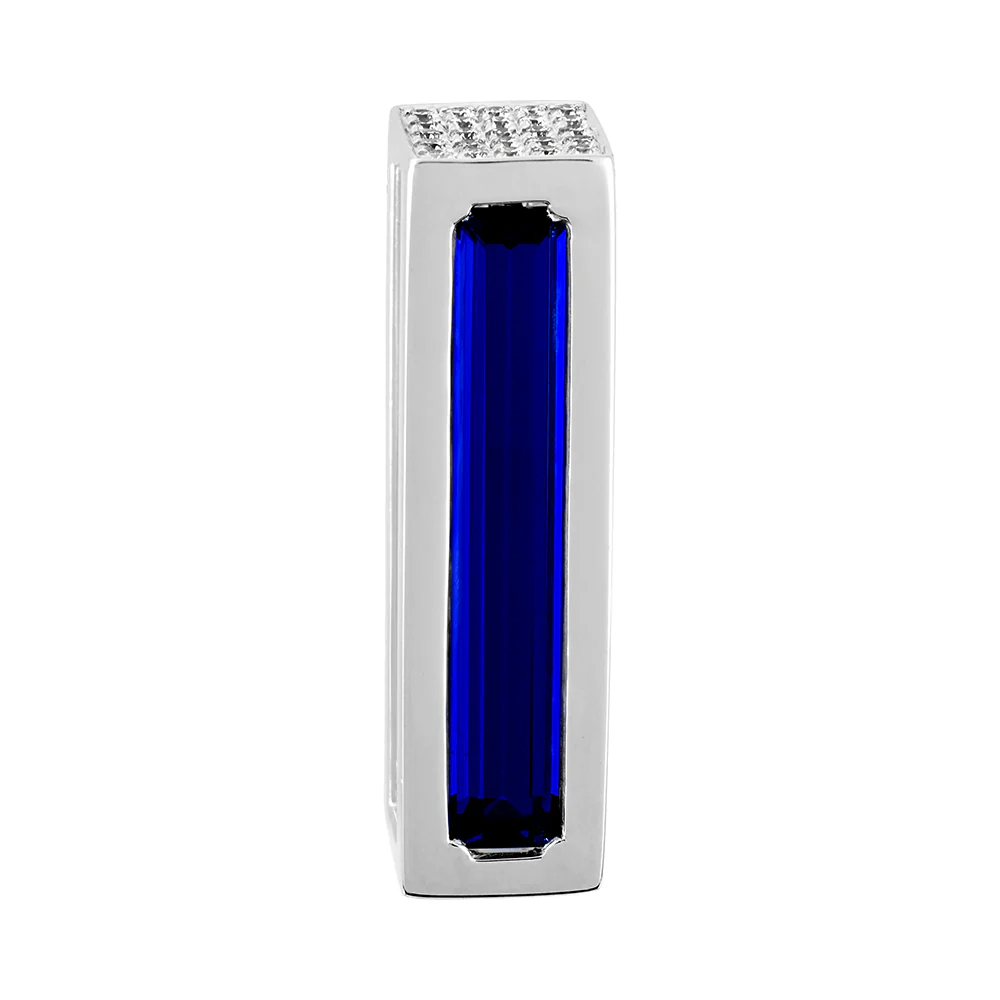 Blue Sapphire Pendant - Image 2