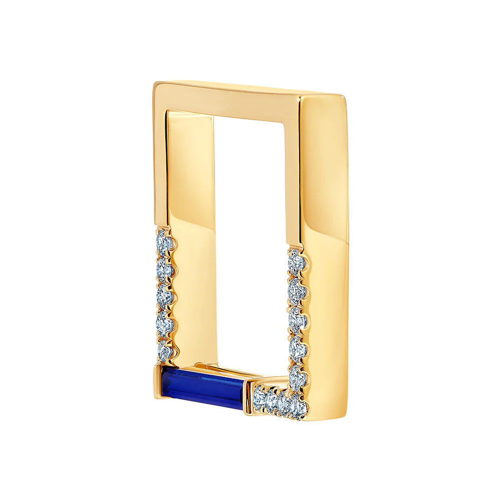 Blue Sapphire Pendant - Image 2