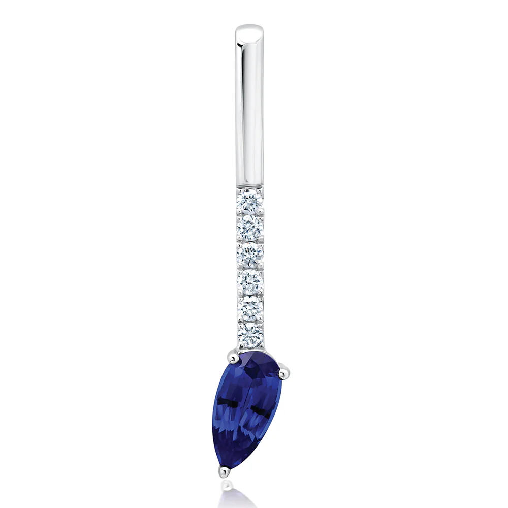 Blue Sapphire Pendant