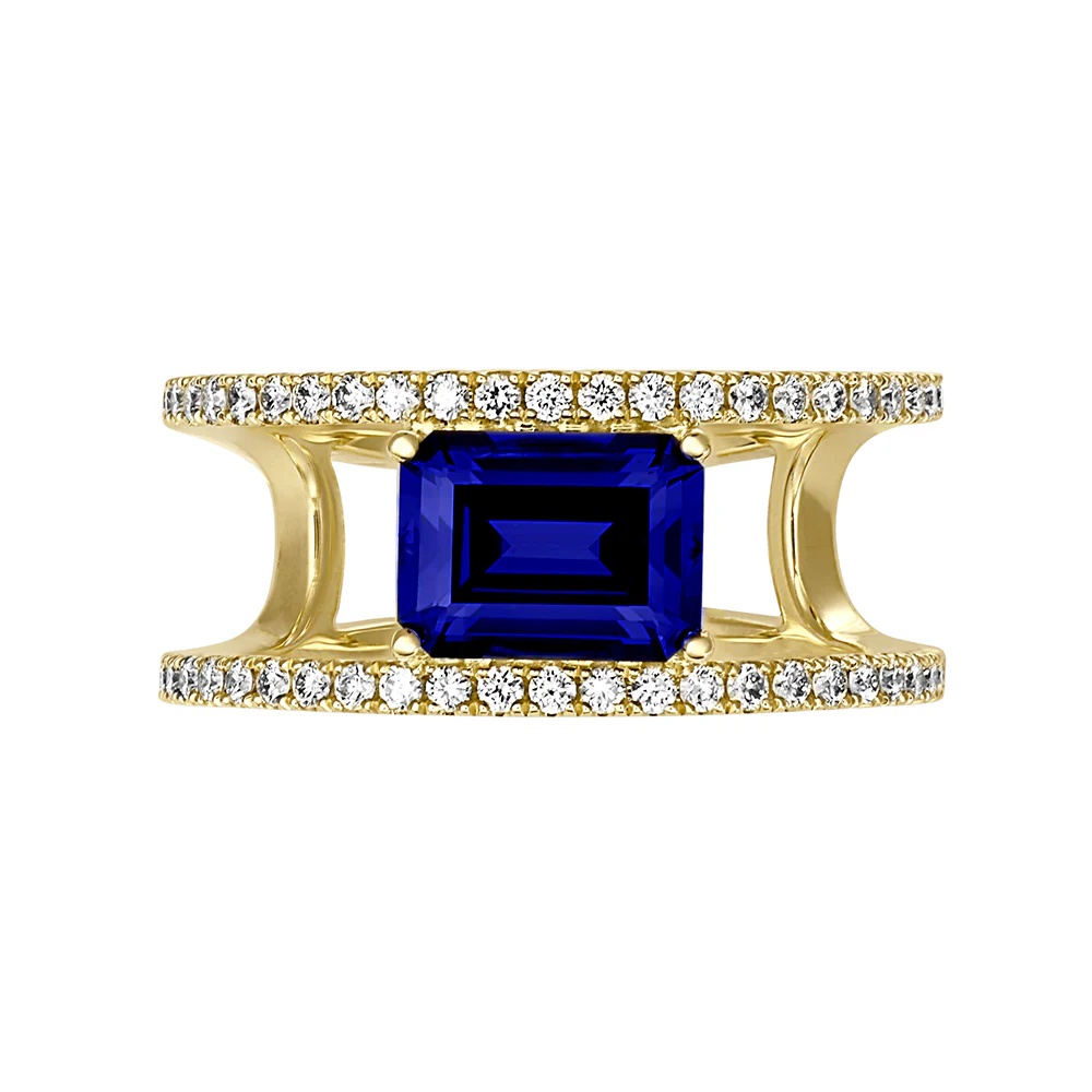 Blue Sapphire Ring - Image 2