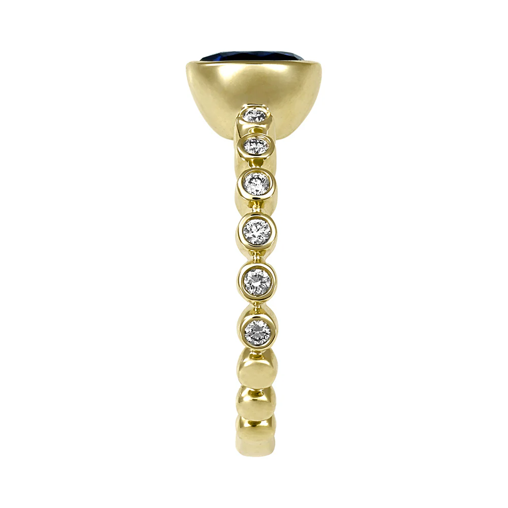 Blue Sapphire Ring - Image 2