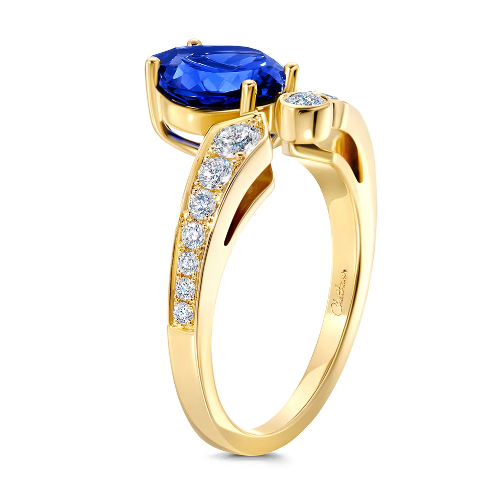 Blue Sapphire Ring - Image 2