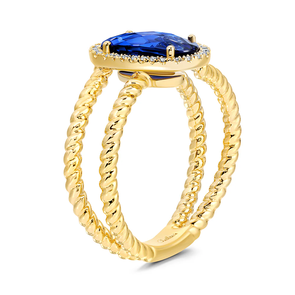 Blue Sapphire Ring - Image 2