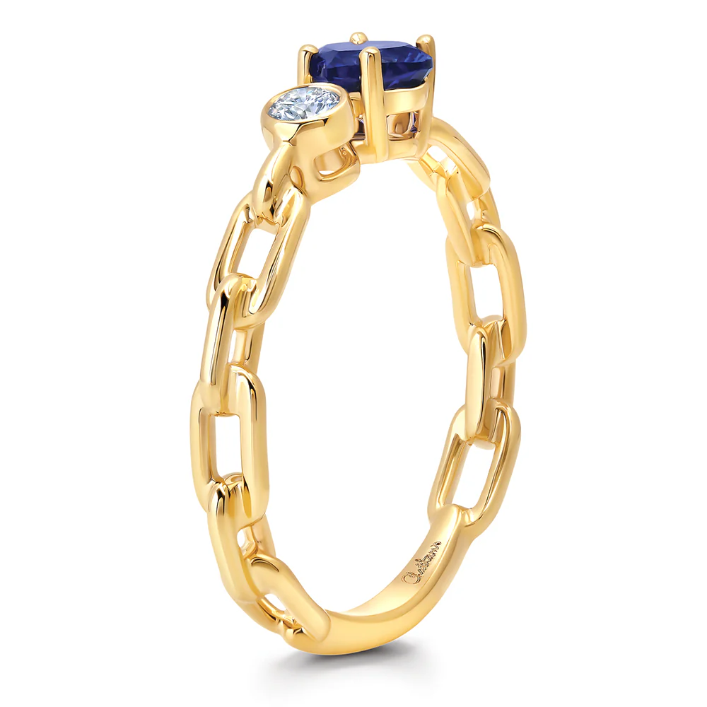 Blue Sapphire Ring - Image 2