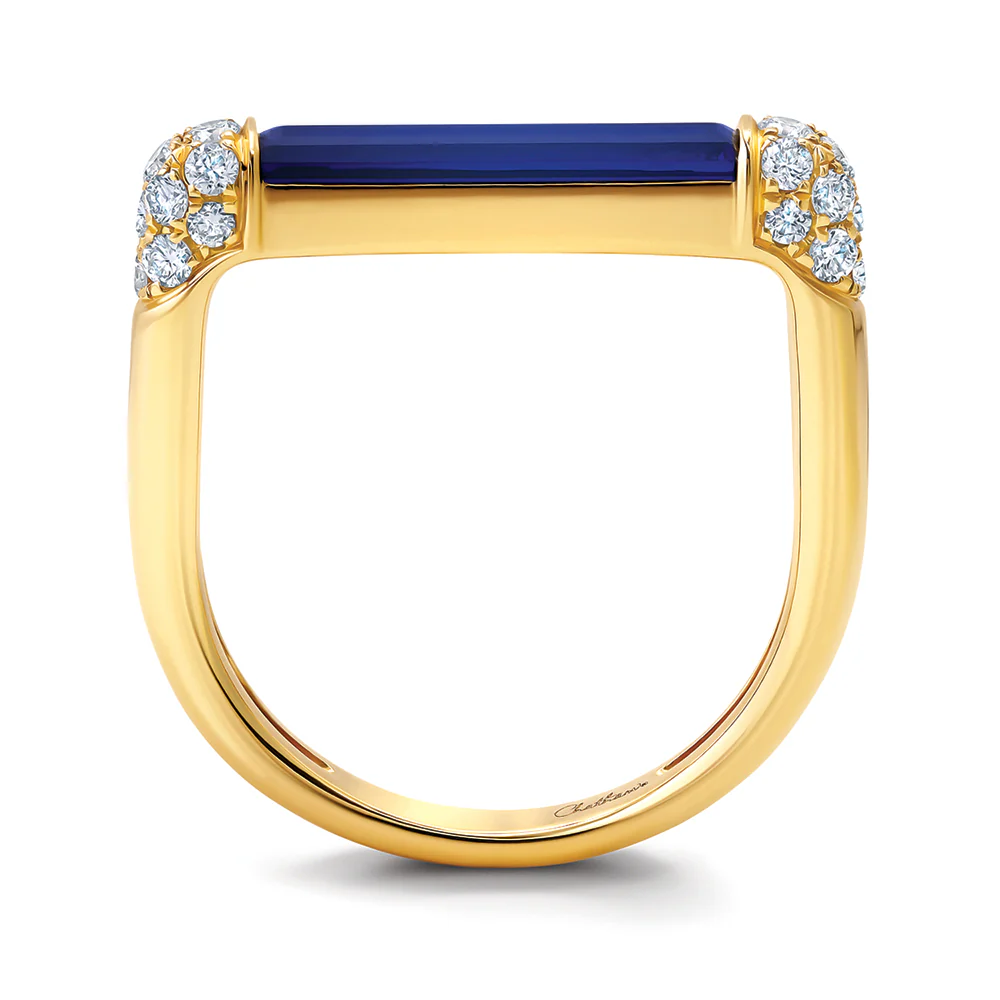 Blue Sapphire Ring - Image 3