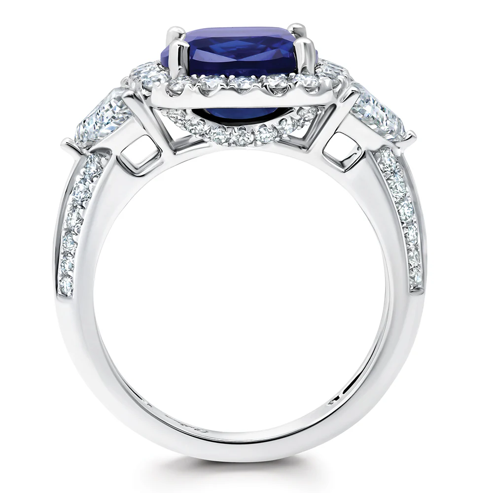 Blue Sapphire Ring - Image 3