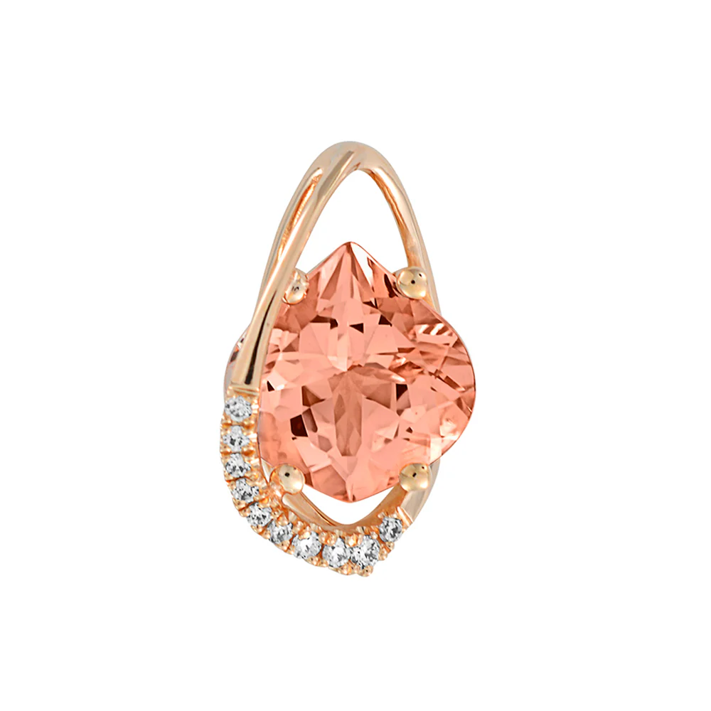 Champagne Sapphire Pendant