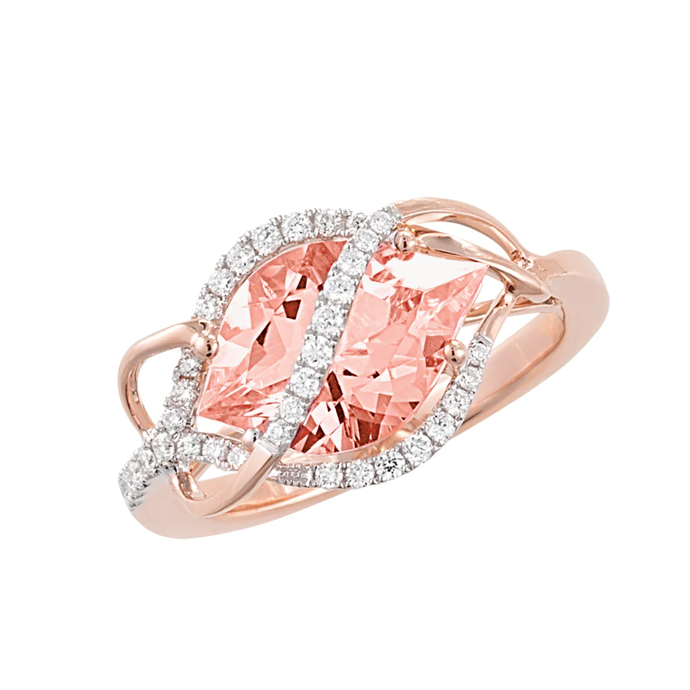 Champagne Sapphire Ring