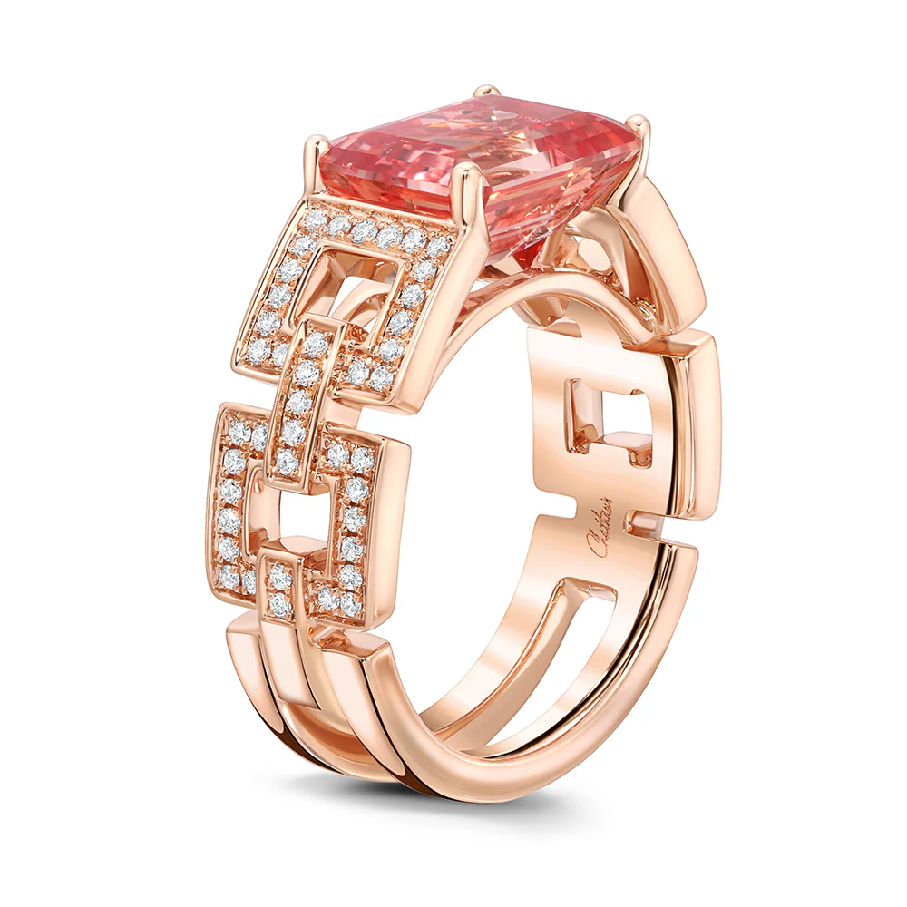 Champagne Sapphire Ring - Image 2