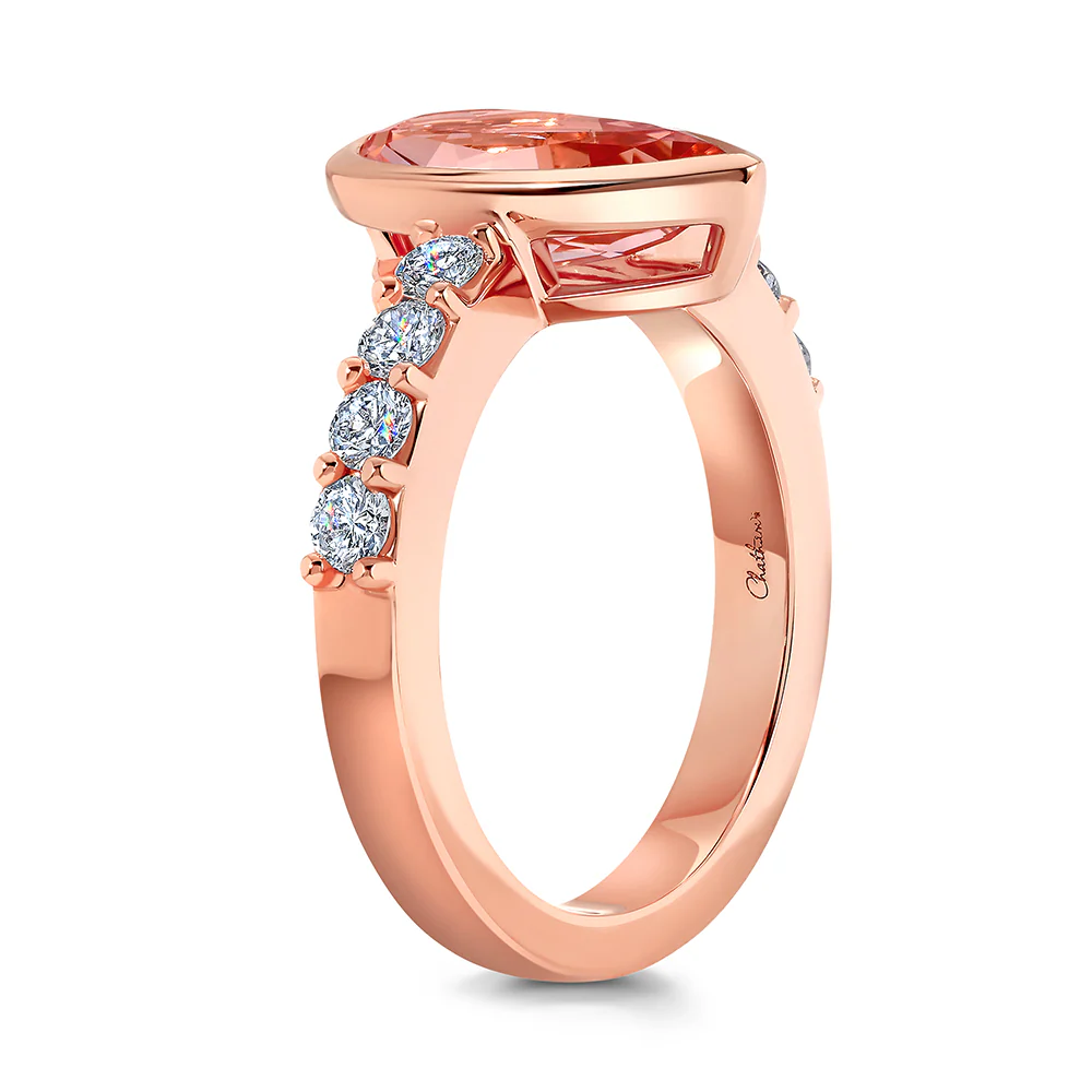 Champagne Sapphire Ring - Image 2