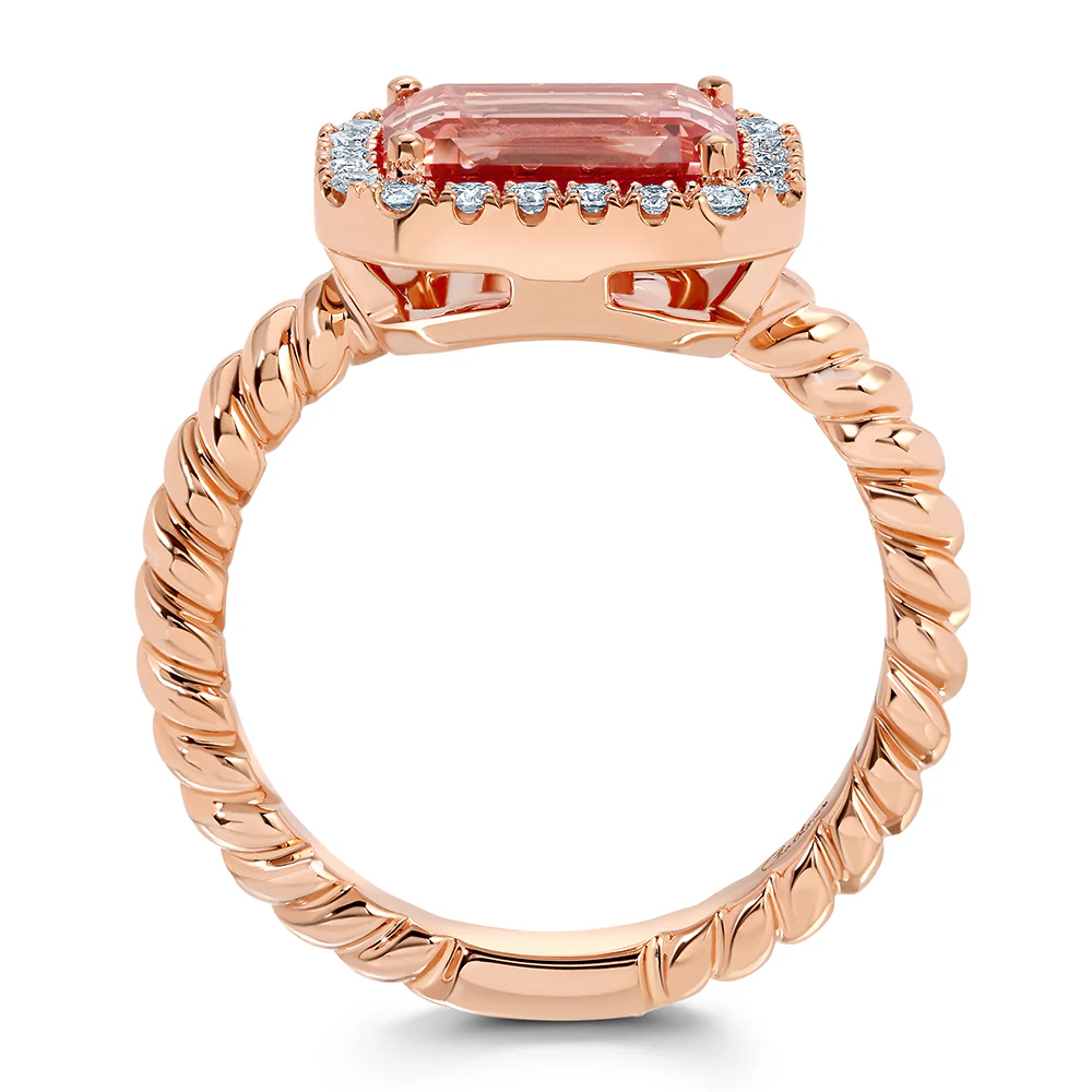 Champagne Sapphire Ring - Image 2