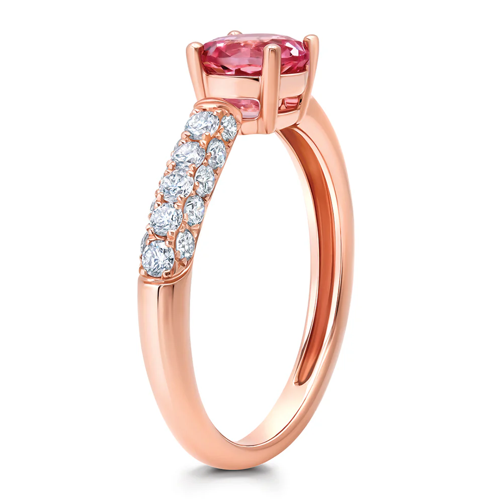 Champagne Sapphire Ring - Image 2