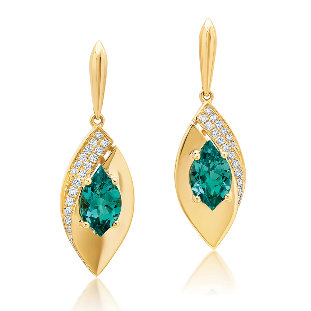 Chrysoberyl Earrings