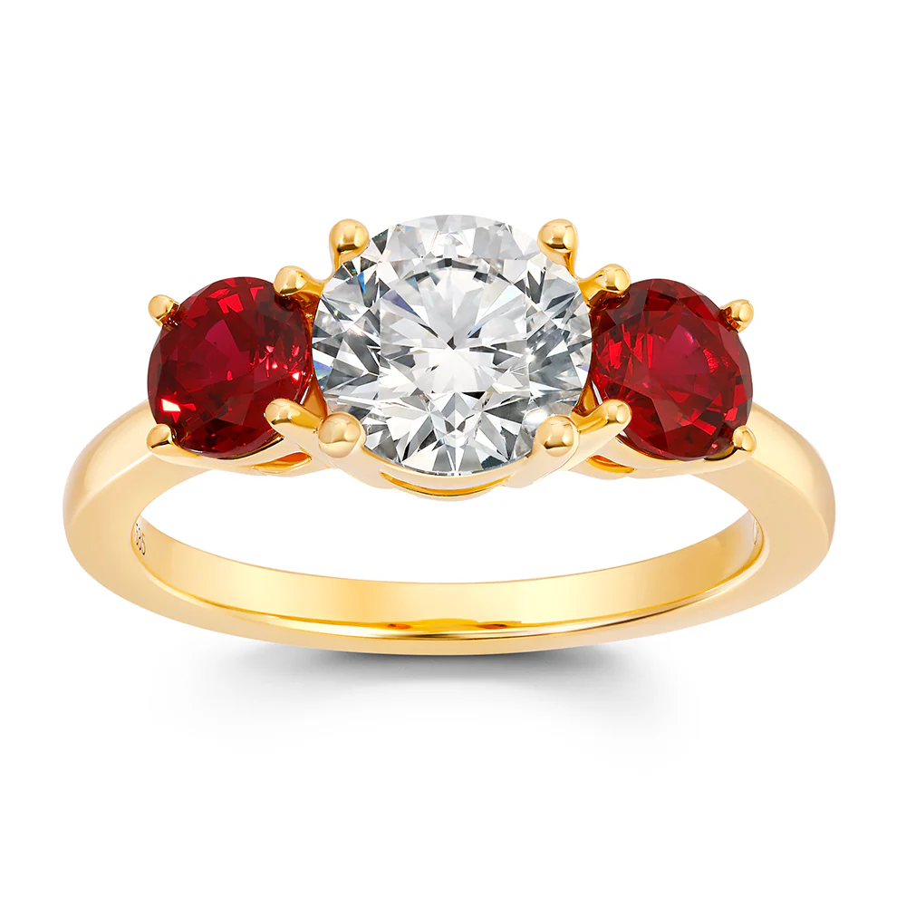 Diamond & Ruby Ring