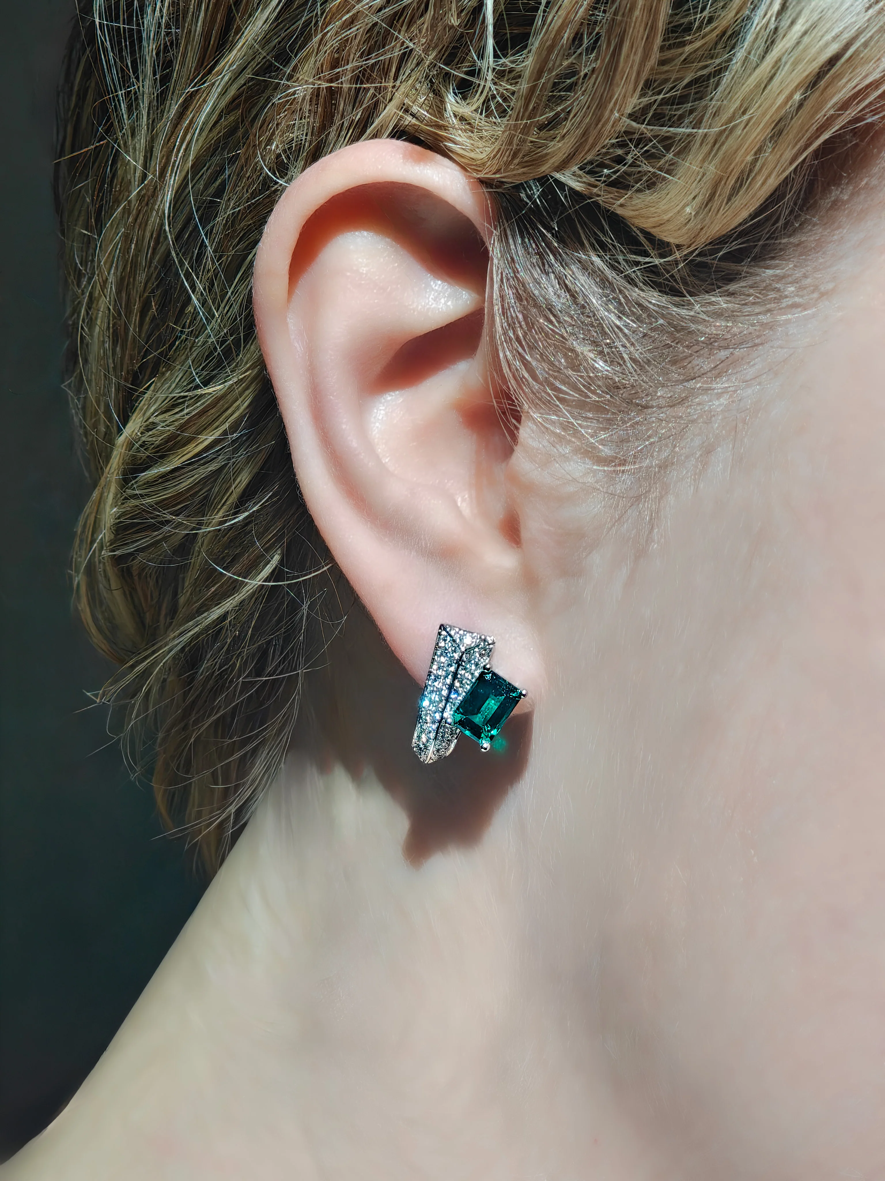 Emerald Earrings - Image 2