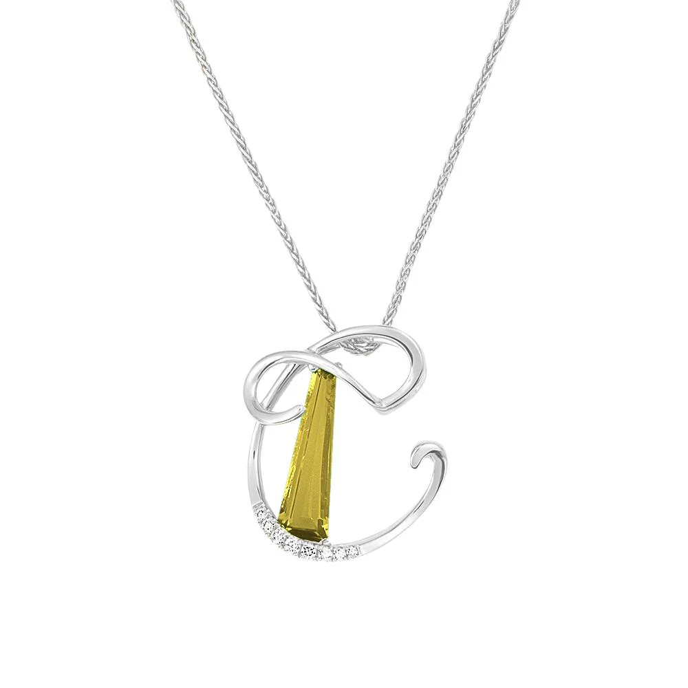 Initial Pendant Letter C - Image 11