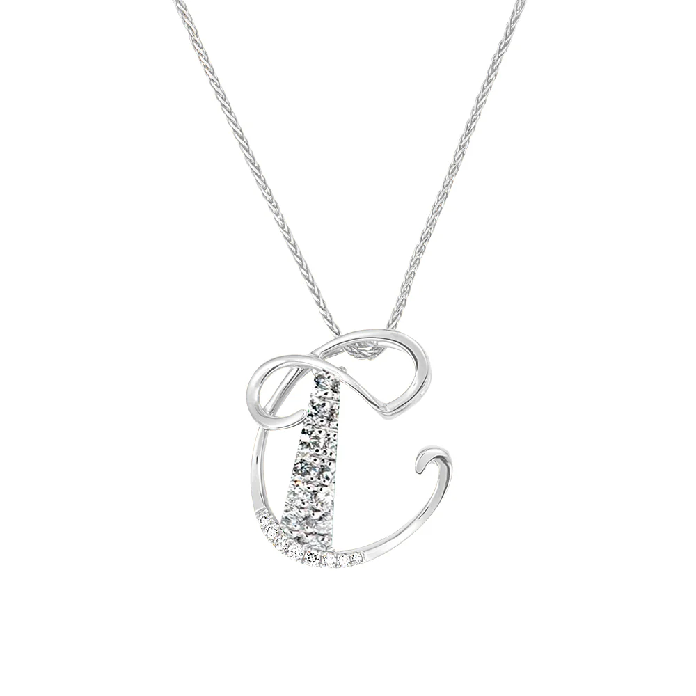 Initial Pendant Letter C - Image 12