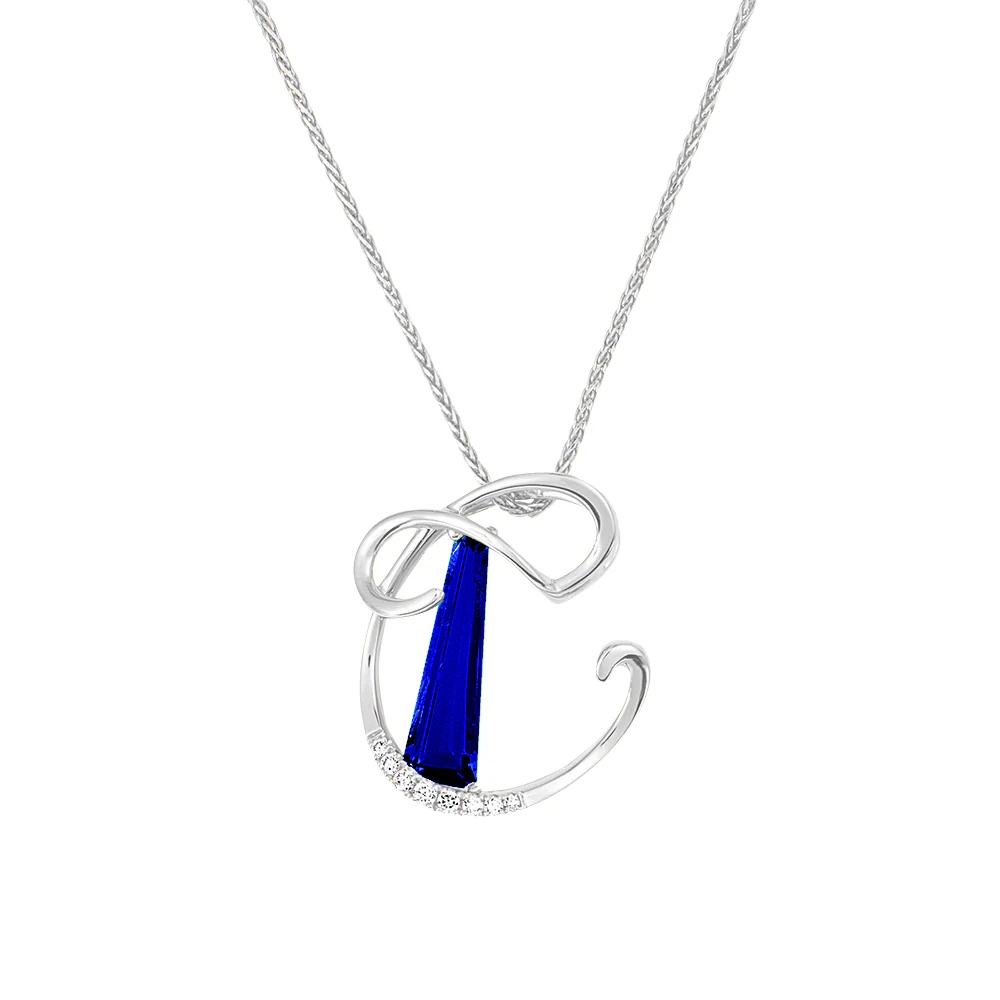 Initial Pendant Letter C - Image 3