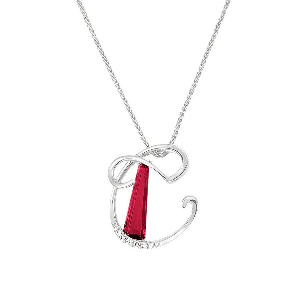 Initial Pendant Letter C - Image 7
