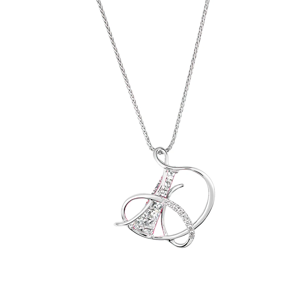 Initial Pendant Letter D - Image 12