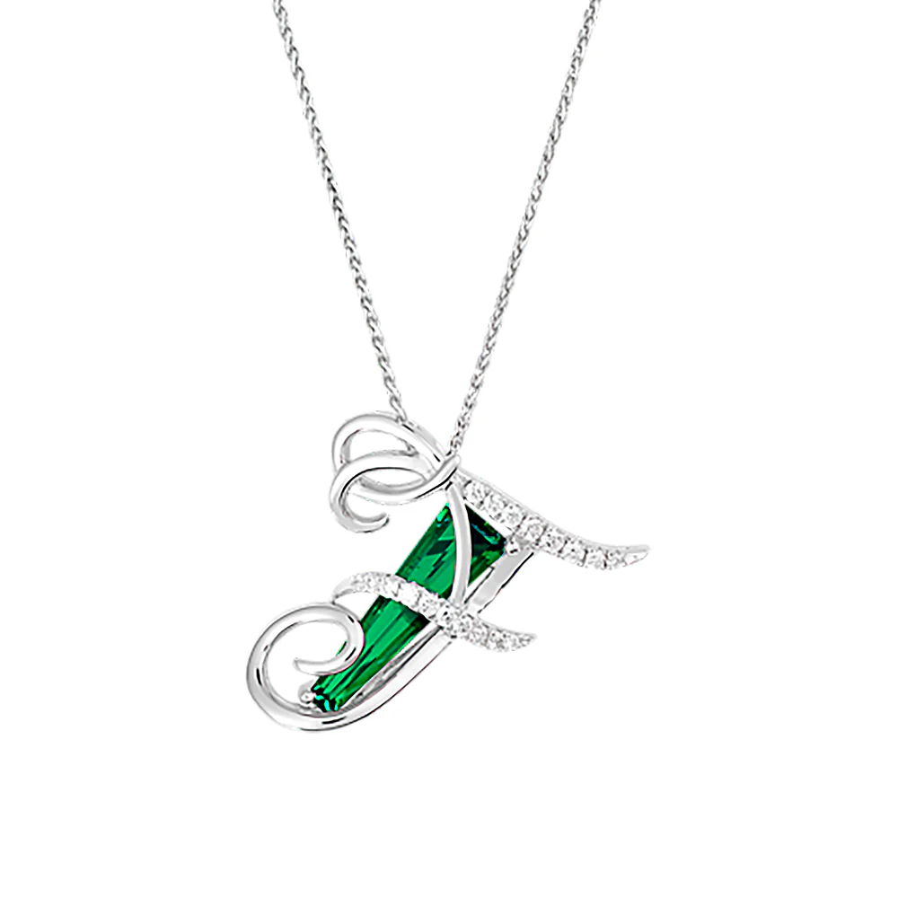 Initial Pendant Letter F - Image 10