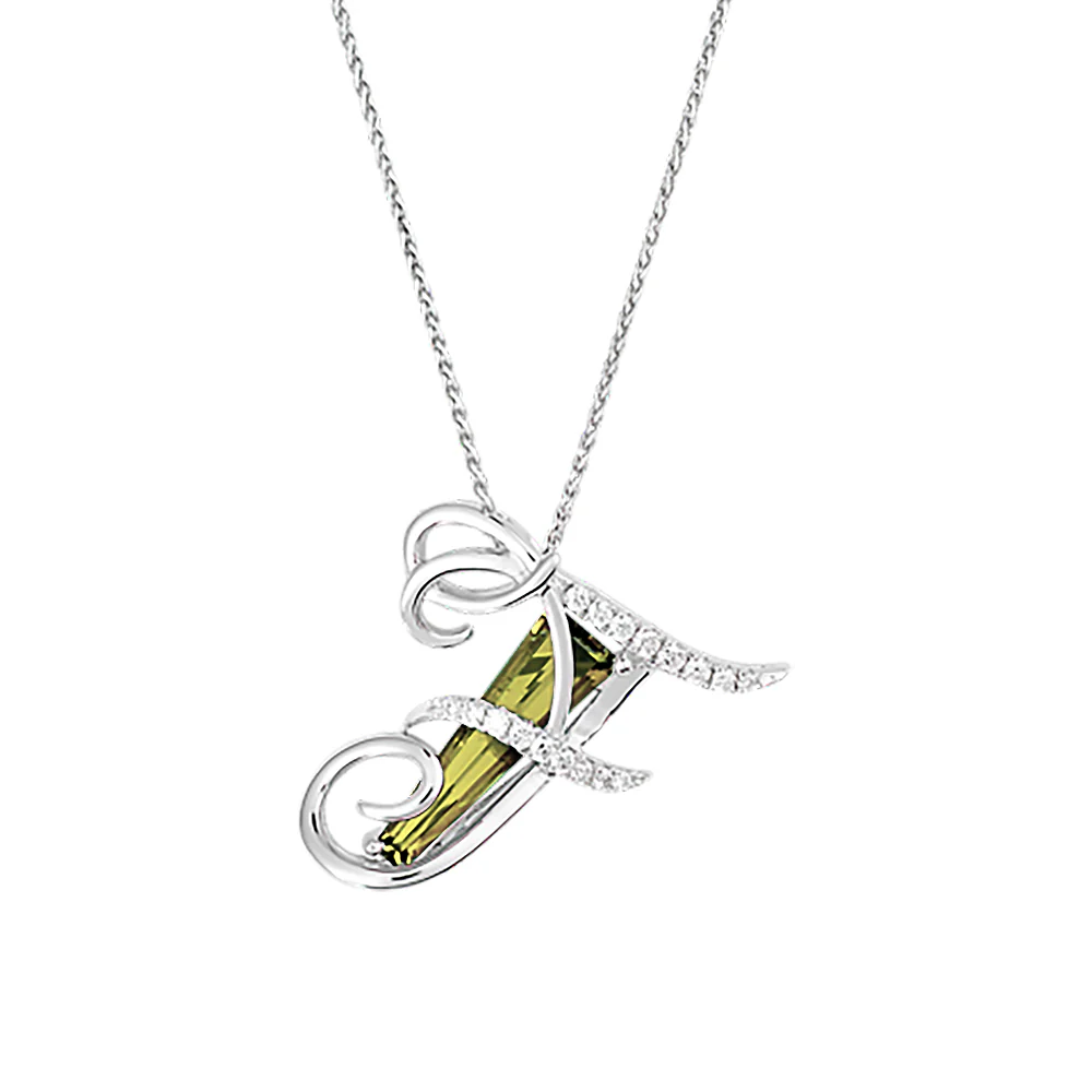 Initial Pendant Letter F - Image 11
