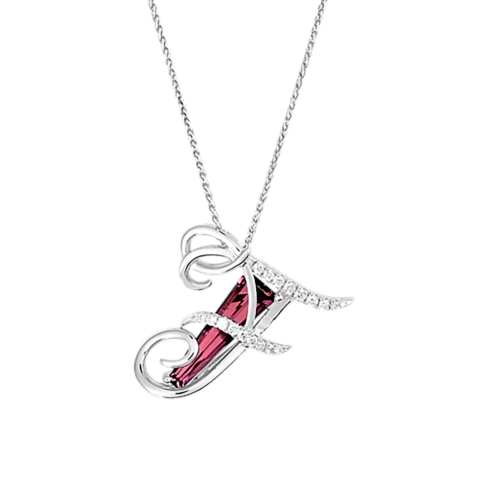 Initial Pendant Letter F - Image 4