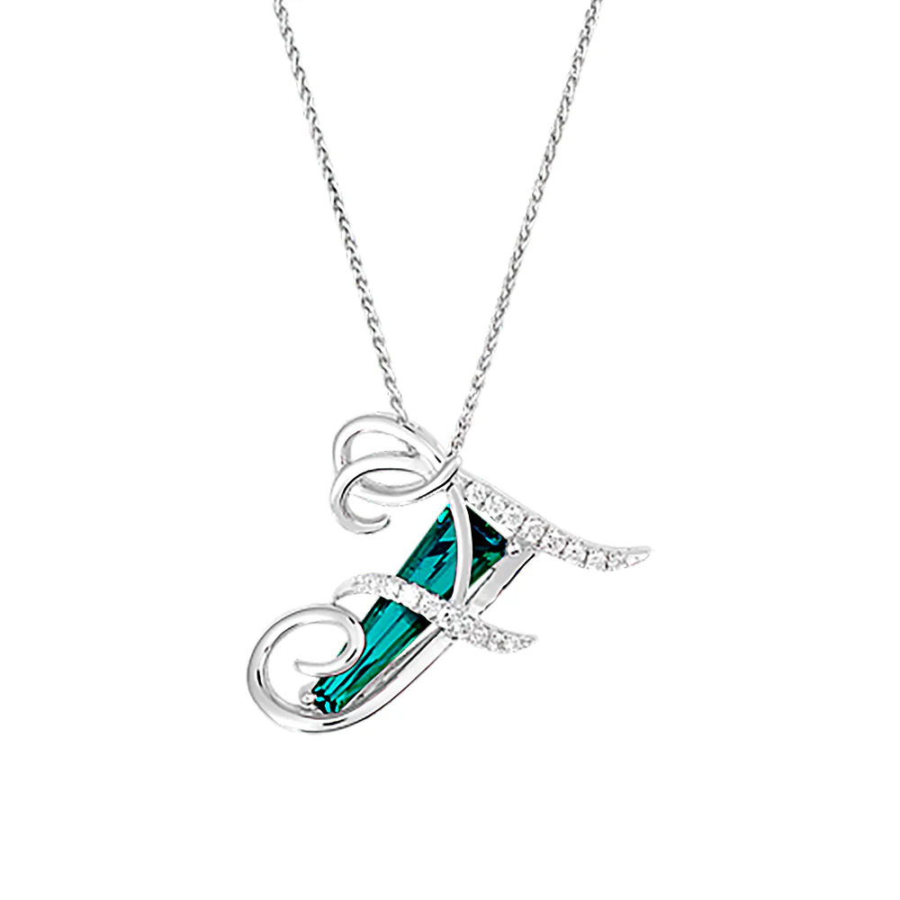 Initial Pendant Letter F - Image 6