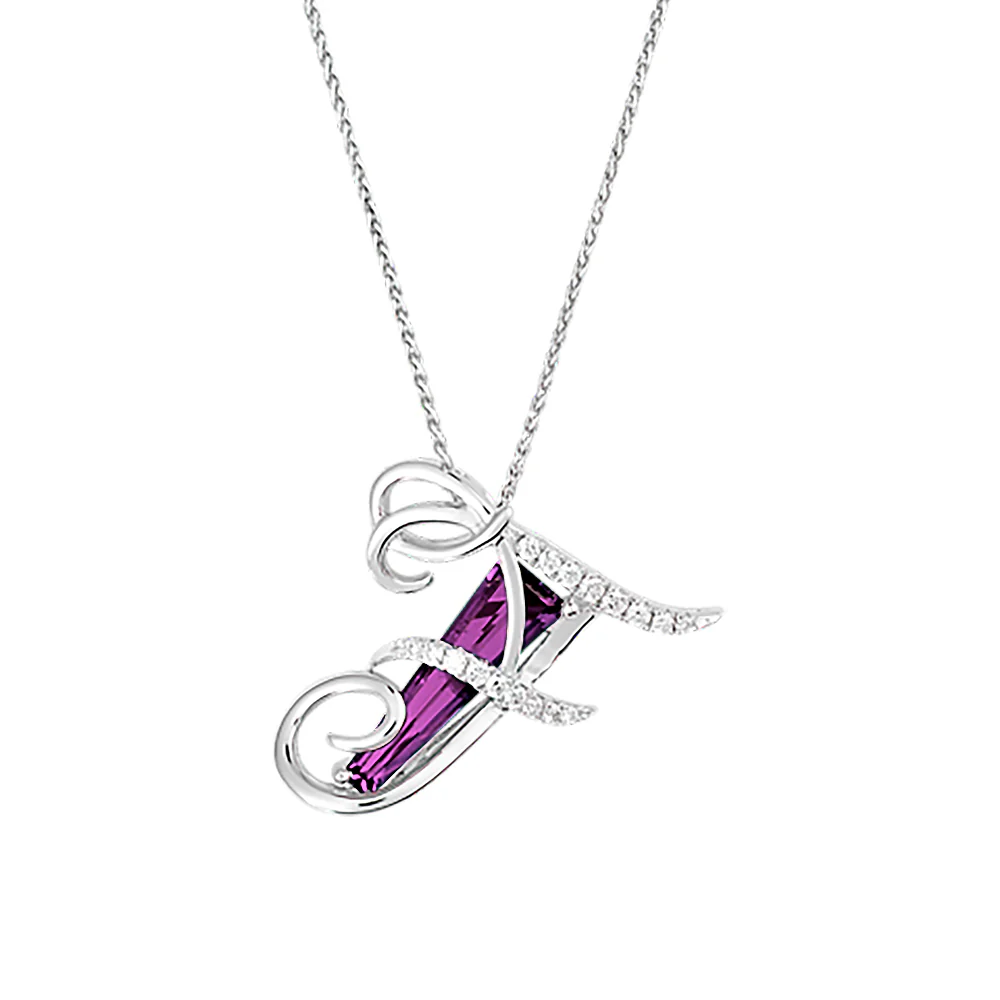 Initial Pendant Letter F - Image 8