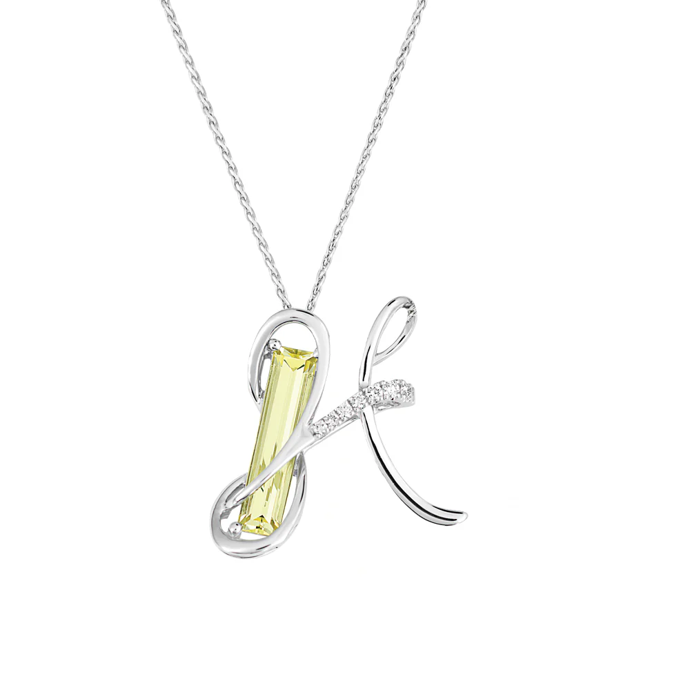 Initial Pendant Letter H - Image 11