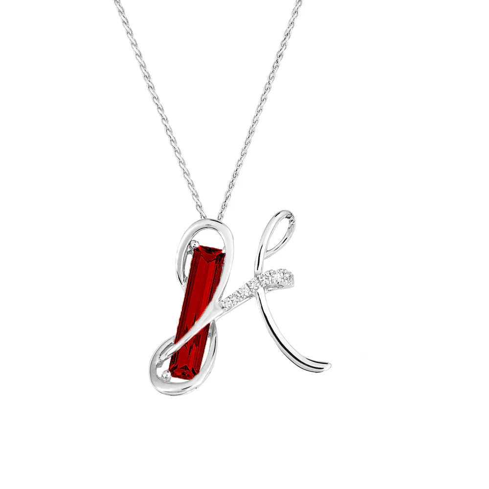Initial Pendant Letter H - Image 9