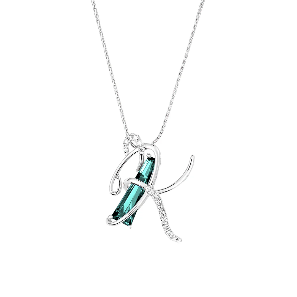 Initial Pendant Letter K - Image 6