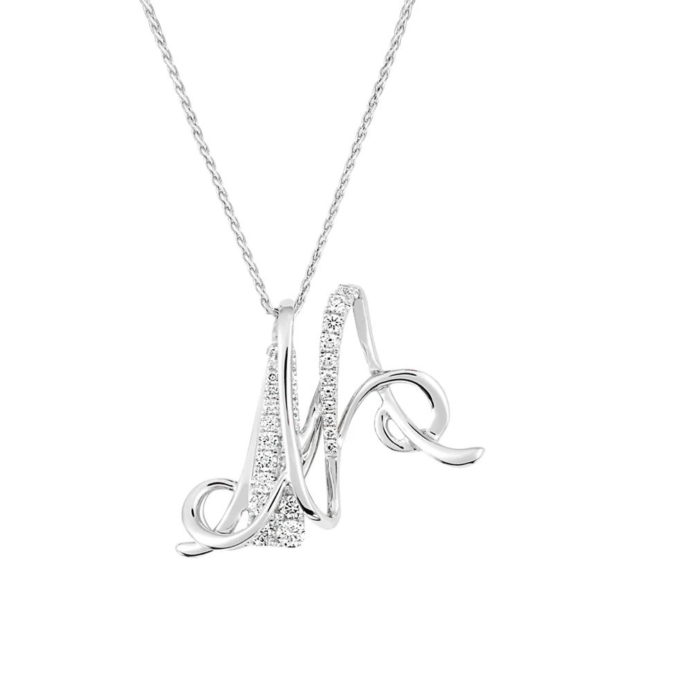 Initial Pendant Letter M - Image 12