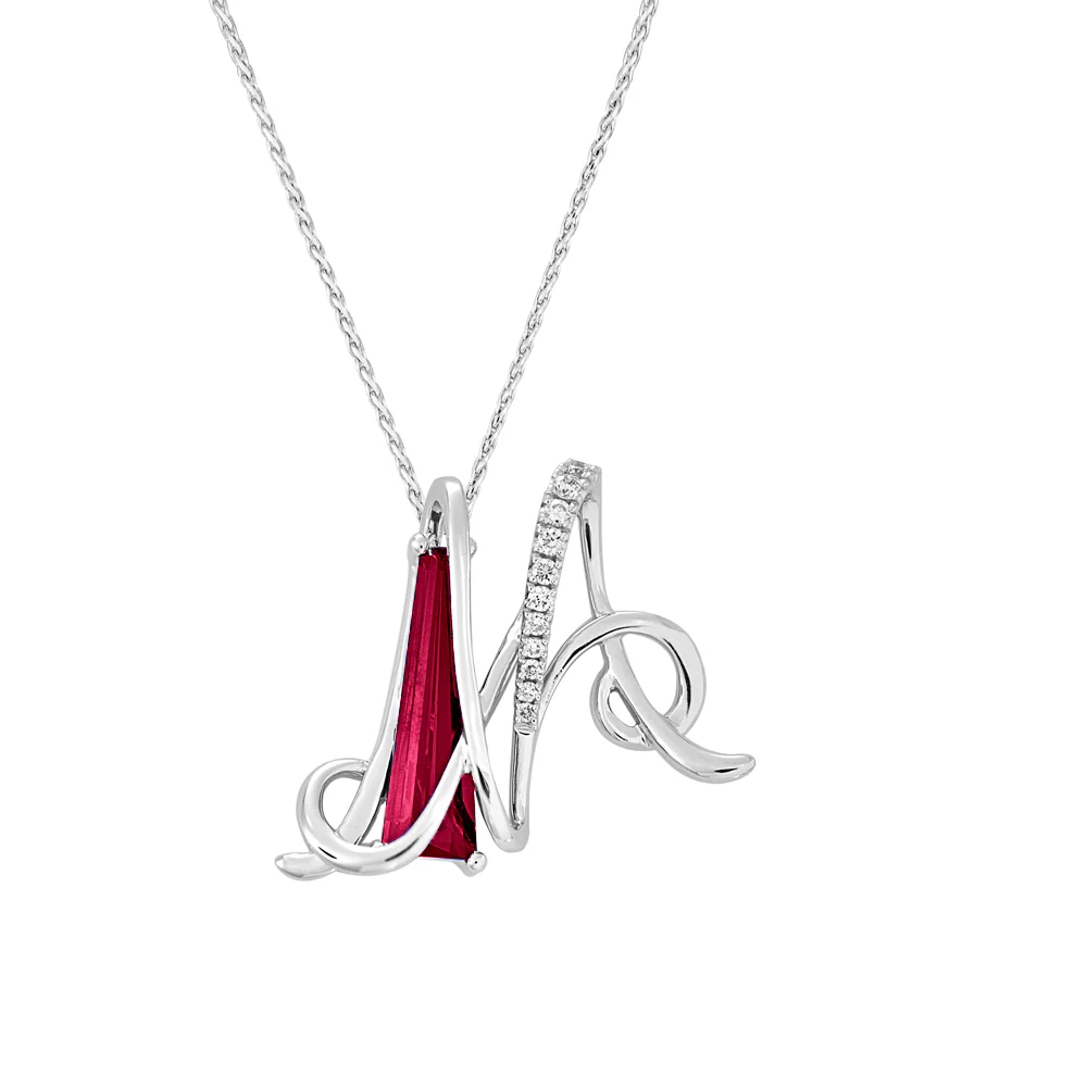 Initial Pendant Letter M - Image 7