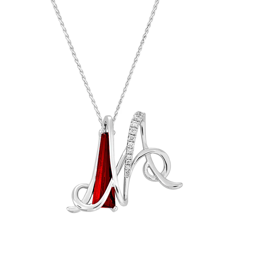 Initial Pendant Letter M - Image 9