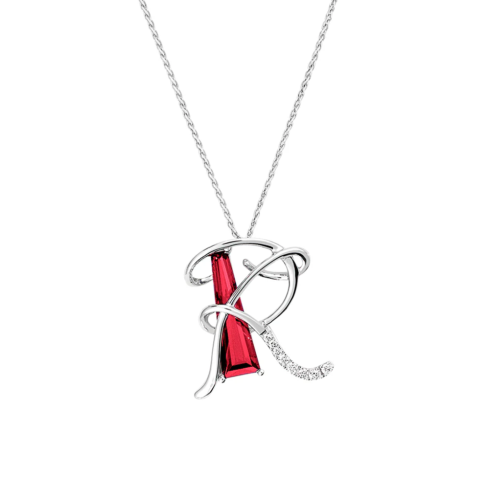 Initial Pendant Letter R - Image 7