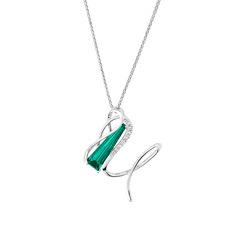 Initial Pendant Letter U - Image 6