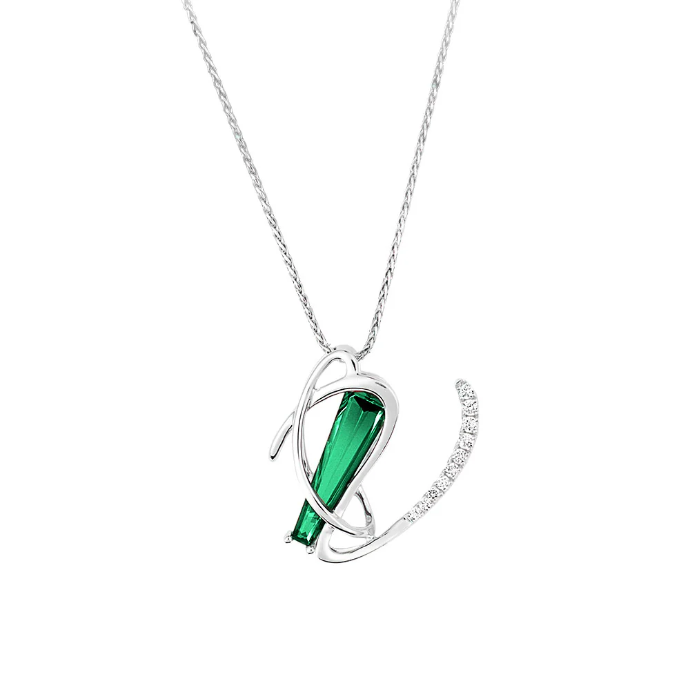 Initial Pendant Letter V - Image 10