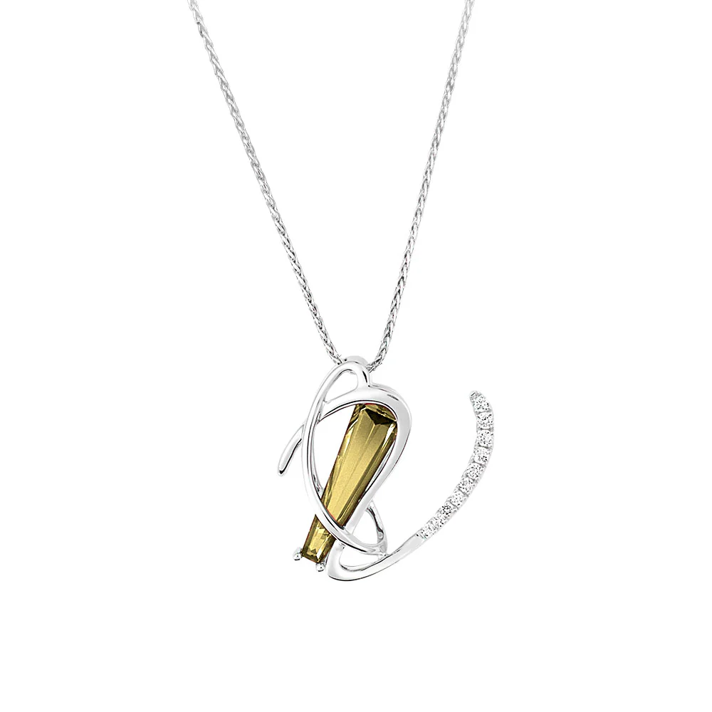 Initial Pendant Letter V - Image 11