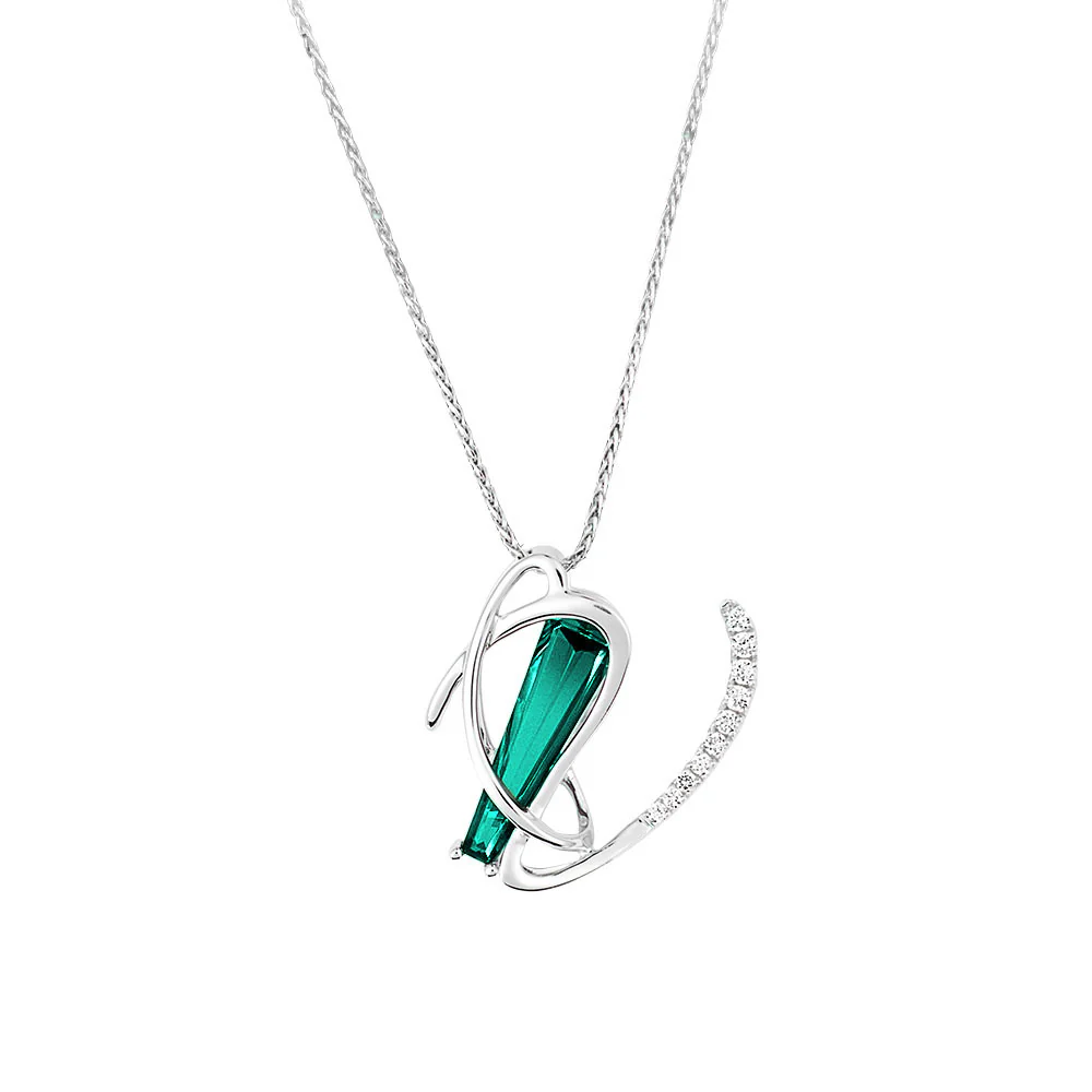 Initial Pendant Letter V - Image 6
