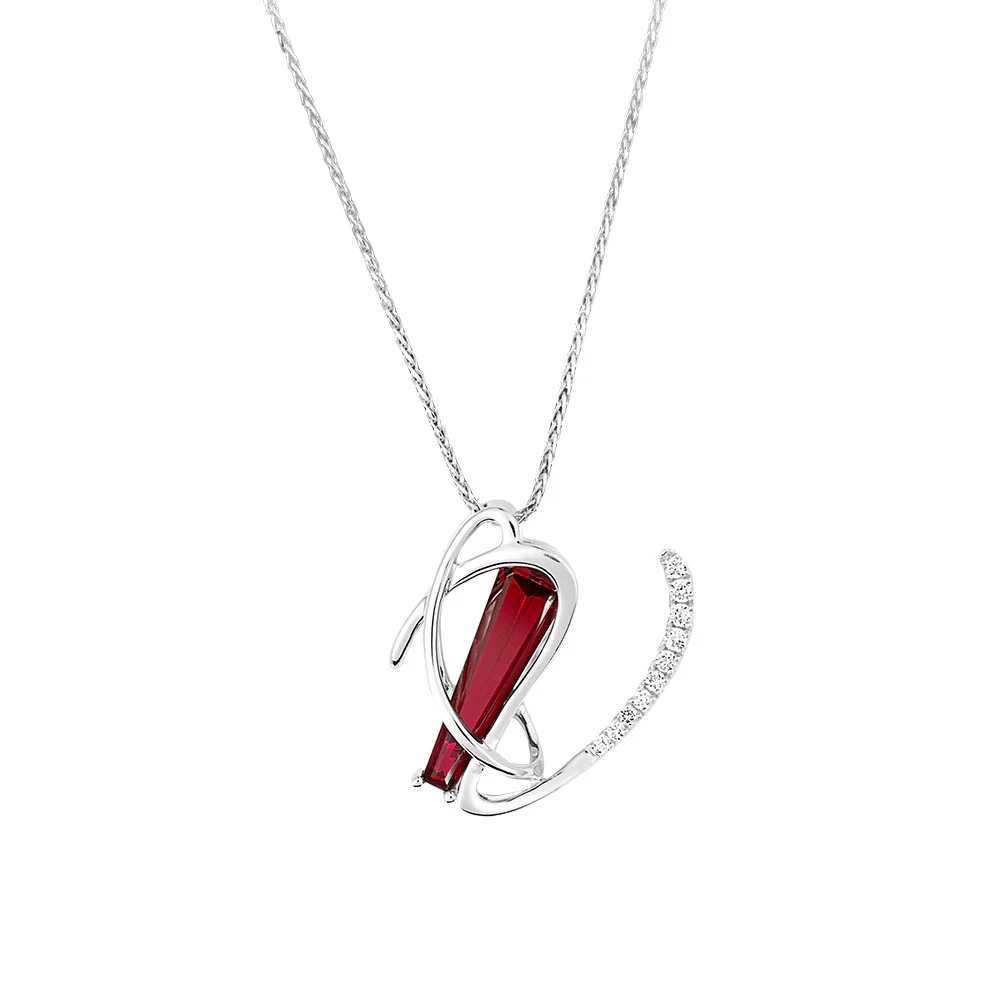 Initial Pendant Letter V - Image 9