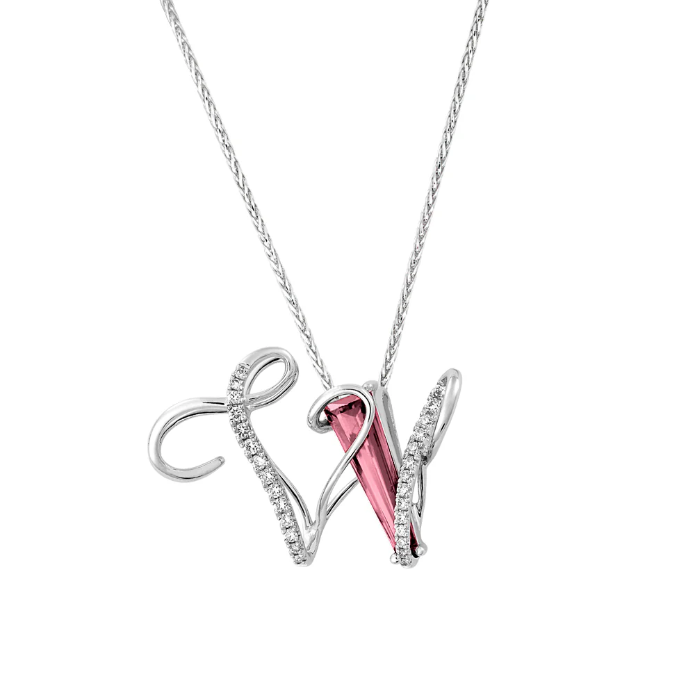 Initial Pendant Letter W - Image 4
