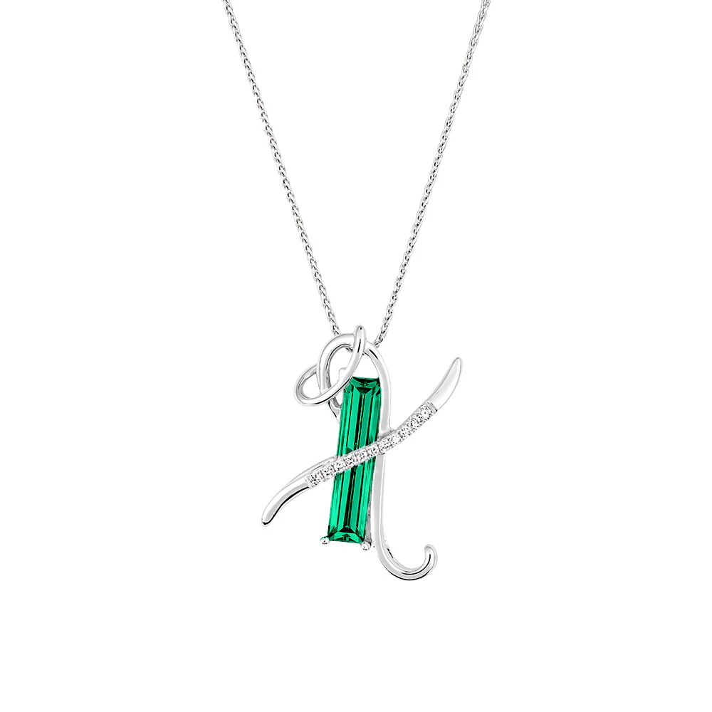Initial Pendant Letter X - Image 10