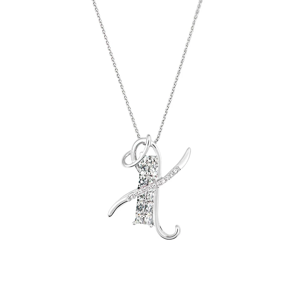 Initial Pendant Letter X - Image 12