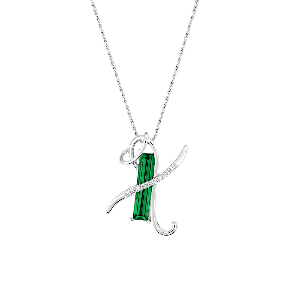 Initial Pendant Letter X - Image 5
