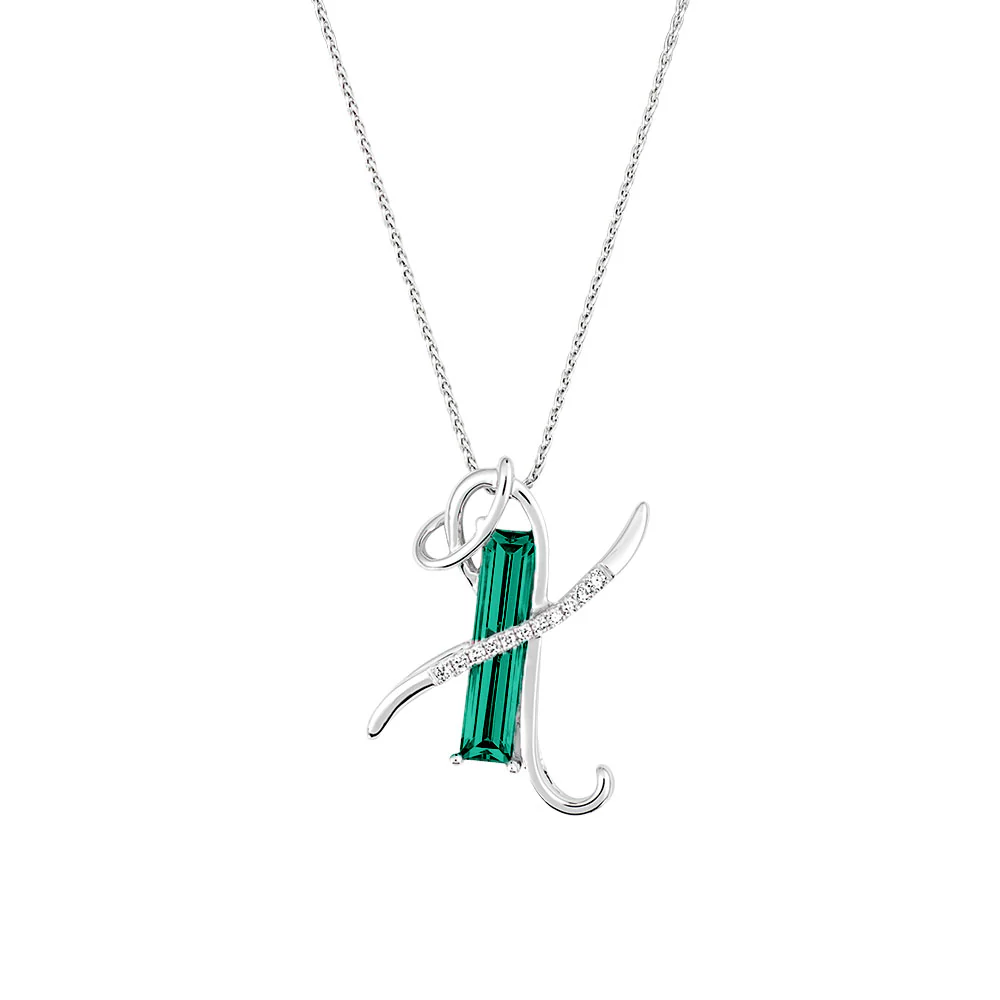 Initial Pendant Letter X - Image 6
